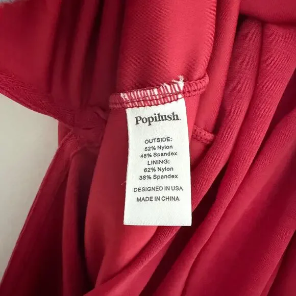 Popilush NWT Lace Bodice Midi Dress Shapewear Lingerie Size Large - Picture 11 of 12